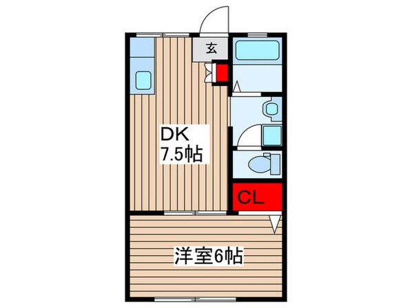 モリハウスの物件間取画像